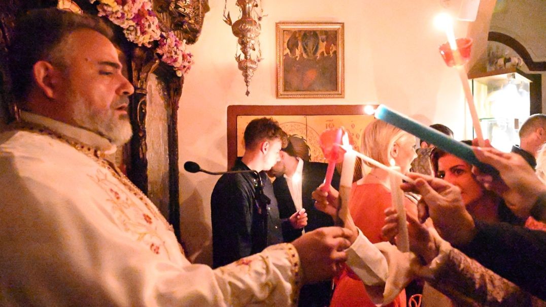 ⁣⁣Great and Holy Pascha in Mykοnos: “Δεύτε λάβετε φως εκ του ανεσπέρου φωτός…” [Video]