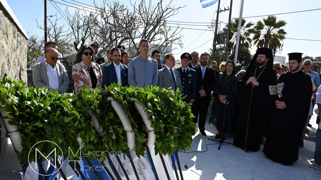 ⁣28th of October - “The Ochi Day”: Κατάθεση στεφάνων στο Μνημείο Πεσόντων Ανωμεριτών [Video]