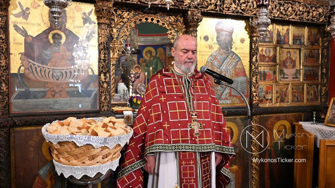 Sunday of Orthodoxy: Ο π. Πέτρος Μαραγκός, στην εόρτια προσλαλιά του, ευχαρίστησε θερμά τους εκπροσώπους της Πολιτείας και της Αυτοδιοίκησης