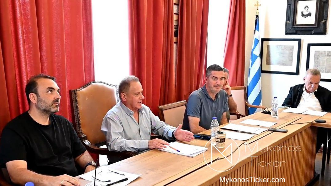 "Open Cards": Mayor of Mykonos Christos Veronis Turns a Council Clash Into a Governance Lesson