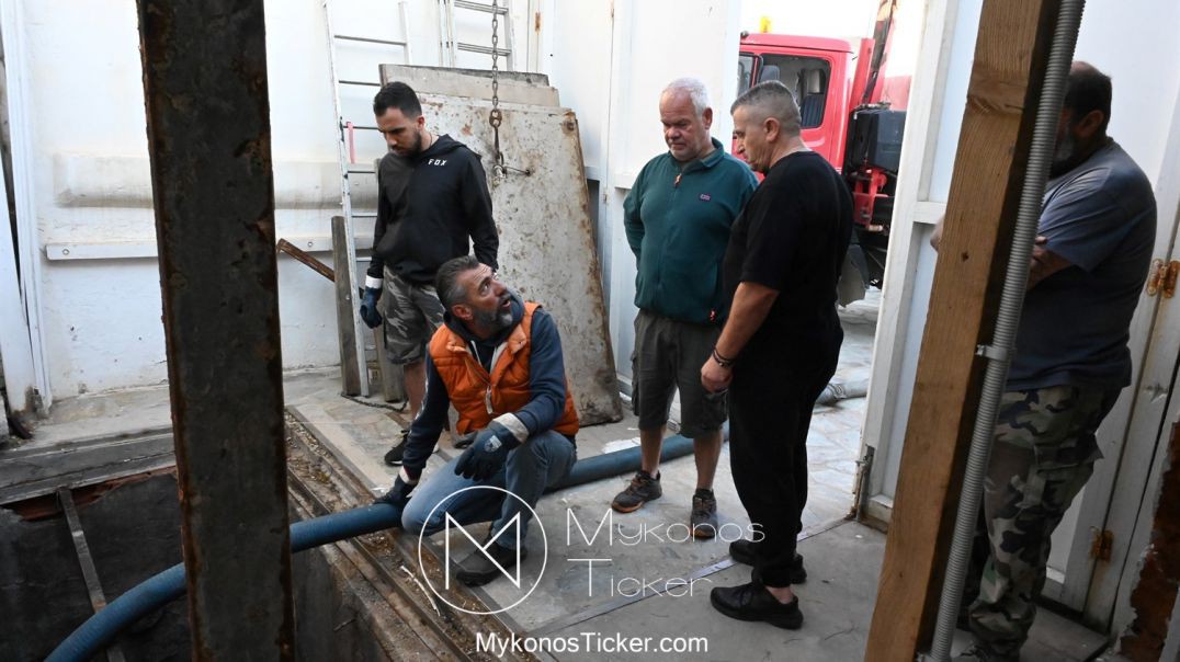 ⁣⁣VIDEO: Η ΔΕΥΑ Μυκόνου Θωρακίζει την Αλευκάνδρα – Δείτε στιγμιότυπα από την Τεχνική Εξυγίανση του Αντλιοστασίου