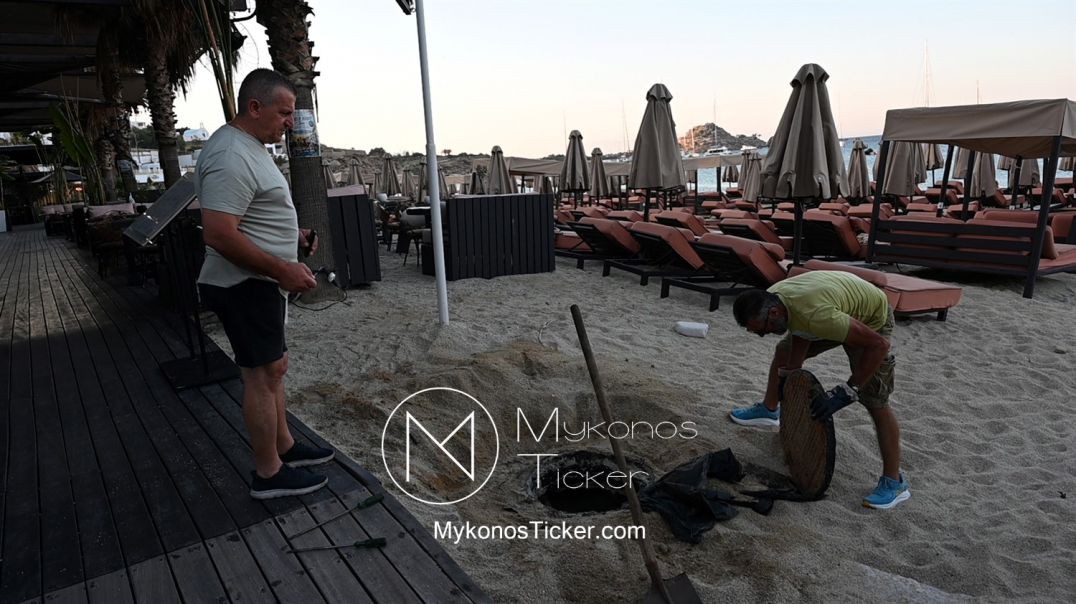 ⁣VIDEO REPORT: Δείτε πώς η ΔΕΥΑ Μυκόνου θωρακίζει υδρομηχανικά & εξυγιαίνει μοριακά τον Πλατύ Γιαλό
