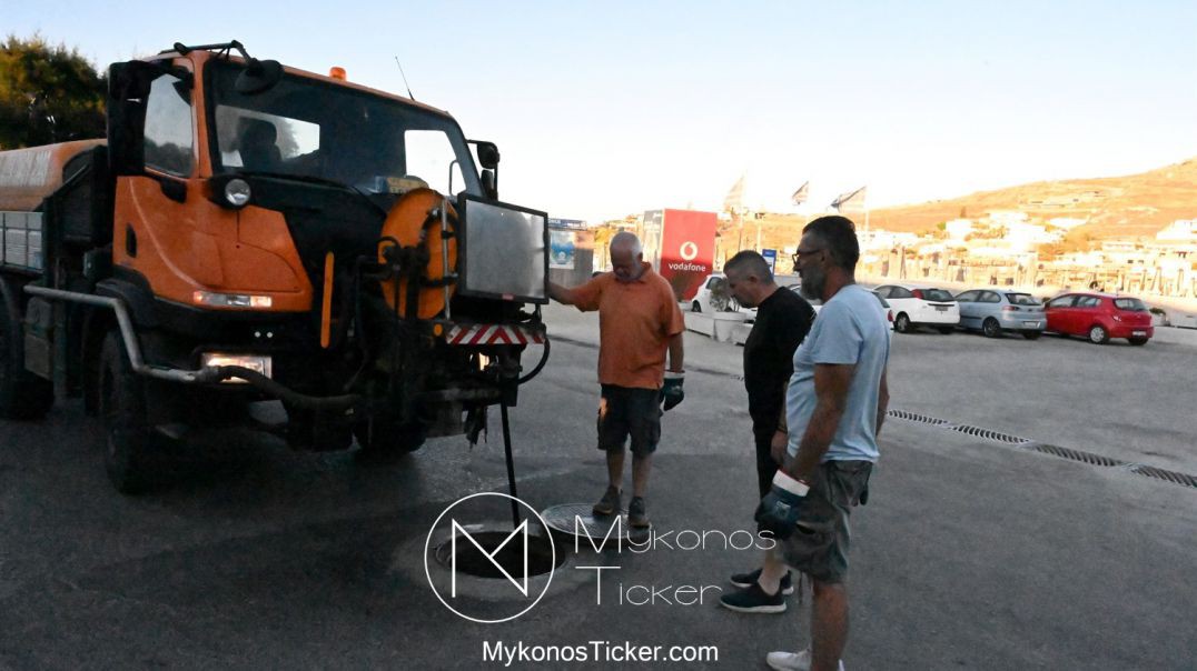Υδρομηχανική Ανθεκτικότητα: Η Τεχνική Εξυγίανση Αγωγών και Φρεατίων στον Ορνό από το Εξειδικευμένο Όχημα της ΔΕΥΑΜ
