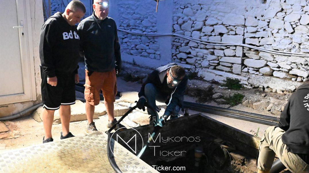 ⁣Infrastructure Resilience: Ο φακός του MykonosTicker.tv στο αντλιοστάσιο της Μεγάλης Άμμου