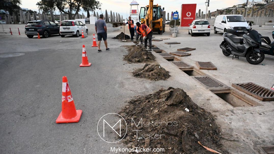 Stormwater Resilience: Η ΔΕΥΑΜ Θωρακίζει Καταστήματα και Κατοικίες στην Πλατεία Ορνού Πριν τον Χειμώνα